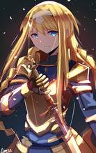 Posters Personalized Sword Art On line Anime Poster Nursery Prints Wall Art Canvas Painting Pictures Room Decor 2024 - buy cheap