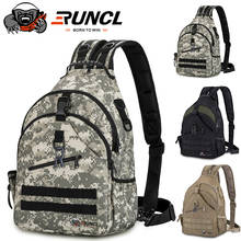 RUNCL 2 in 1 Fishing Gear/Sling Shoulder Bags 840D 900D Nylon Waterproof Rucksacks backpack Camping Hiking Trekking Fishing 2024 - buy cheap