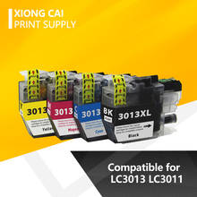 Cartucho de tinta compatível lc3013 lc3011, 4 unidades, para impressoras de mão 2024 - compre barato