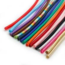 1pc 5x45cm Soft Rayon Silk Jewelry Cord Hollow Rubber Cords For Jewelry Making Multi-colors Rope String Clothes Craft Material 2024 - buy cheap