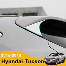 Acessórios cromados para conexão do spoiler traseiro, para hyundai tucson 2015, 2016, 2017, 2018, 2019 2024 - compre barato