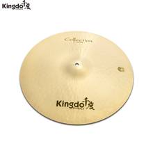 Kingdo B20 handmade Collection JAZZ series 16"crash cymbal for drums 2024 - buy cheap