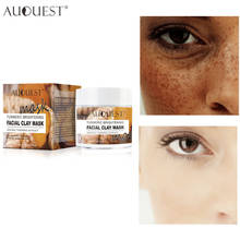 AuQuest Brightening Facial Mask Freckle Removal Turmeric Mud Mask Acne Treatment Oil Control Moisturizer Face Cleaning Skin Care 2024 - buy cheap