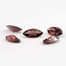 Tamaño 2x4 ~ 8x16 forma Marquesa 5A rodolita Color CZ piedra gemas sintéticas Zirconia cúbica cuentas para joyería 2024 - compra barato