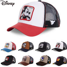 New Brand Anime Cartoon Mickey MARVEL Snapback Baseball Cap Men Women Hip Hop Dad Mesh Hat Trucker Hat Dropshipping 2024 - buy cheap
