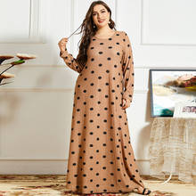 Ramadán Eid Mubarak Abaya Dubai, Turquía, Islam, Pakistán, musulmán, Vestido largo de talla grande, caftán, Maxi, Vestidos para mujer 2024 - compra barato