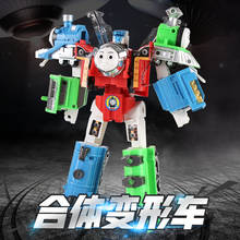 3 In 1 Transformation Robot Deformation Train Model Assembled Megazords Autobots Action Figures Collectibles Boy Children Toy 2024 - buy cheap