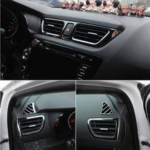 Car-styling Interior Center Dashboard Dashboard Outlet Widow Lift Door Handle Gear Shifter Trim Sticker For Kia K2 Rio 2011-2016 2024 - buy cheap