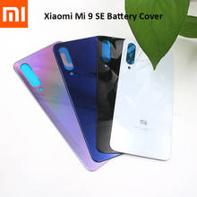 Xiaomi-carcasa trasera de cristal para Xiaomi Mi9 se 9se, piezas de reparación con pegatinas, Original 2024 - compra barato