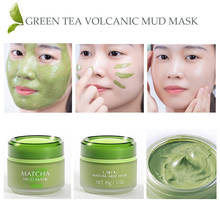 Matcha Face Mask Volcanic Clay Oil Control Deep Cleaning Blackhead Remover Purifying Shrinks Pores Nourishing Acne Treatm 2024 - buy cheap