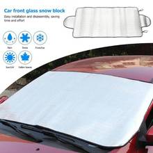 Car Winter Windshield Snow Cover 150*70cm, Auto Sun Shade,Car Window Screen Sunlight Frost Ice Snow Dust Protector 2024 - buy cheap