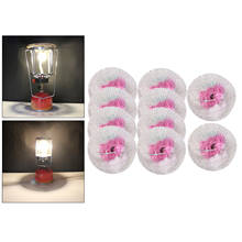 10Pcs 6.5cm Lantern Mantles Kerosene Mantle Paraffin Cover Accessories 2024 - buy cheap