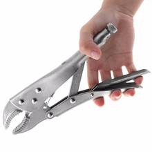 Locking Pliers 7 Inch Round Nose Adjustable Vice Grips Curved Jaw Mole Welding Tool Nippers 2024 - купить недорого