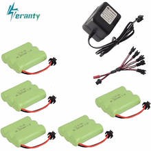 Batería NiMH de 3,6 v, 2800mah, cargador para juguetes Rc, coches, tanques, camiones, Robot, pistola, barco, AA, Ni-MH, 3,6 v, paquete de batería recargable 2024 - compra barato