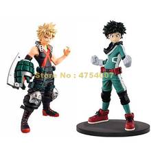 Figura de ação de pvc do anime boku no my hero academia 1th bakugou katsuki izuku midoriya shoto, brinquedo de 17cm 2024 - compre barato