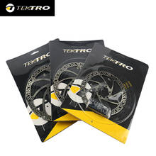 Tektro-rotor de bicicleta 160mm 180mm 203mm., rotores de bicicleta a mountain bike com disco hidráulico de freio, caixa para mtb e estrada dobrável. 2024 - compre barato