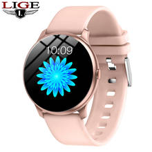 LIGE Fashion Sports Smart Watch Men Women Fitness tracker man Heart rate monitor Blood pressure function smartwatch For iPhone 2024 - buy cheap