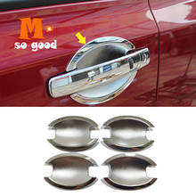 2008 2009 2010 2011 2012 2013 For Nissan X-Trail T31 X TRAIL Door Handle Bowl Sticker Trim ABS Chrome Car Styling Accessories 2024 - buy cheap