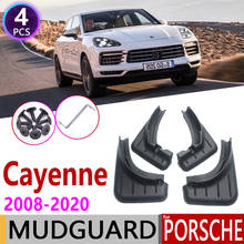 Mudguards for Porsche Cayenne 9PA 92A PO536 2008~2020 Mudflap Fender Mud Flaps Guard Splash Accessories 2009 2010 2015 2018 2019 2024 - buy cheap