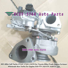 Turbo CT16V 17201-11070 17201 11070 17201-11080 For Toyota Hilux Prado Innova Fortuner 2GD-FTV 2GD 2.4L 2.8L 1GD-FTV 1GD FTV 2024 - buy cheap