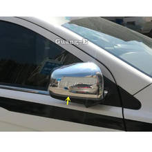 For Mitsubishi Lancer EX 2010 2011 2012 2013 Car Body Stick Rear View Rearview Side Glass Mirror Cover Trim Frame 2pcs 2024 - buy cheap