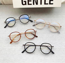 2020 Korea Optical Glasses Frame Men Vintage Round Prescription Eyeglasses Women Retro Myopia Acetate Spectacles Eyewear 2024 - buy cheap