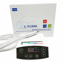 New Arrival 1 Set Dental White LED Brushless Mini Electric Micro Motor System C-PUMA + 1:5 RED increasing 2024 - buy cheap
