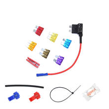 6PCS/Set Small Size Car Fuse Holder Add-a-circuit Fuse TAP Adapter Cigarette Lighter Added Tool Kits 2024 - buy cheap