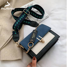 AURAY Fashion Handbags Crossbody Bags For Women 2021 Women's PU Leather Messenger Shoulder Bag Female Luxury Designer Small Bag 2024 - buy cheap
