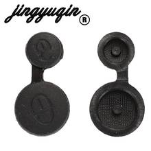 Jingyuqin capa de chave de carro com botões de borracha, para peugeot 106, 205, 206, 306, 405, 406, para citroen berlingo, xsara, picasso, saxo 2024 - compre barato