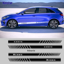 2pcs Decal Sticker Car Body Sticker For Kia Ceed Xceed 2024 - buy cheap