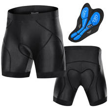 Men Bike Padded Shorts with Anti-Slip Leg Wraps Cycling 3D Padded Underwear Bicycle Padded Riding Shorts Cycling Underwear Short 2024 - buy cheap