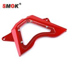SMOK Motorcycle CNC Aluminum Front Left Side Sprocket Chain Guard Engine Cover For Yamaha YZF R3 R25 MT 03 MT03 MT-03 2014-2016 2024 - buy cheap