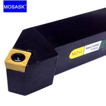 MOSASK SSSCR1616H09, квадратная ручка, резак SSSCR, адаптер, индексируемая карбидная вставка, токарный станок с ЧПУ, внешние токарные инструменты 2024 - купить недорого