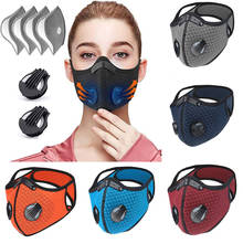 Activated Carbon Anti-pollution Running Cycling Facial Care Mask Face Mask Breathable Bacteria-proof Sport Face Mask 2024 - buy cheap
