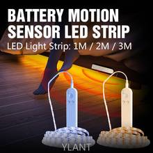 Ylant LED Strip With Motion Sensor DC5V Cabinet Lamp Tape Led Lights Waterproof Battery Connector LED TV For Room Light 2024 - buy cheap