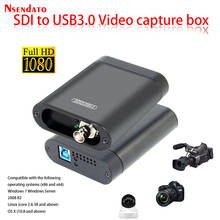 Tarjeta de captura de vídeo SDI a USB 3,0 2,0, caja de grabación de vídeo, adaptador Dongle de juego de retransmisión en directo para OBS, USB3.0, 60FPS 2024 - compra barato