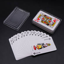 Texas Hold'em Mini Poker Home Decoration Travel Portable Playing Card Board Game 2024 - buy cheap