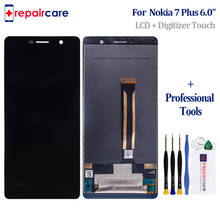 6.0" LCD Display For Nokia 7 Plus LCD Touch Screen Digitizer Assembly For Nokia E7 Plus LCD Replacment TA-1062 LCD 2024 - buy cheap
