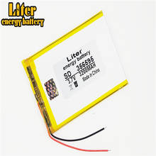 3.7V 3200mAh Lithium Tablet polymer battery for Tablet PC / MID PDA 356595 SD356595 2024 - buy cheap