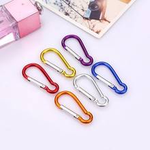 Carabiner Snap Hook Hanger Keychain Hiking Camping Colorful Aluminum Spring Carabiner Ring 2024 - buy cheap