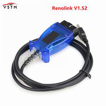 Newest Renolink OBD2 cable For Renault ECU Programmer V1.52 USB Diagstnotic Cable Renolink ECU programmer 2024 - buy cheap