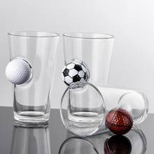 500ML Creative Beer glass juice glass basketball football Golf ball decoration Thick transparent glass 2024 - buy cheap