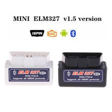 1Pc ELM327 V1.5 Bluetooth OBDII Car Diagnostic Tool OBD Interface Scanner Car Diagnostic Tool Code Reader For Android Windows 2024 - buy cheap