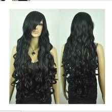 Отличные натуральные черные длинные волнистые женские волосы yshun для повседневной носки USPS FastShipping в США j0137 A0312) 2024 - купить недорого