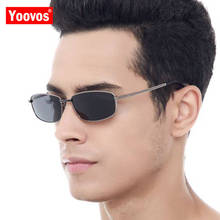 Yoovos-Gafas De Sol Retro para hombre, lentes De Sol cuadradas De lujo, a la moda, para conducir, De marca De diseñador, 2021 2024 - compra barato