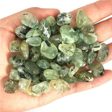 Wholesale 50g 9-15mm Natural Prehnite Green Grape Quartz Crystal Gravel Stone Decoration Natural Quartz Crystals 2024 - buy cheap