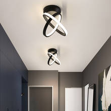 Iluminação de teto led moderna, rotativa, para quarto, lâmpada de cabeceira, corredor, corredores, varanda, varanda, minimalista, varanda, casa 2024 - compre barato
