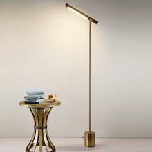 Современная светодиодная Напольная Лампа, стоящая лампа stehlampe для спальни, гостиной 2024 - купить недорого