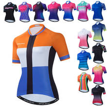 Weimostar Pro Cycling Jersey Women Short Sleeve Bicycle Cycling Clothing Summer MTB Bike Jersey Tops Road Bicycle Shirt Ropa 2024 - buy cheap